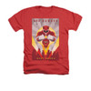 Power Rangers Heather T-Shirt - Red Ranger Deco