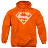 Image for Superman Hoodie - Orange & White Shield Logo