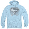 Image for Superman Hoodie - Sketchy Crest Shield Logo