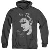 Image for Elvis Heather Hoodie - Simple Face