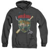 Image for the Warriors Heather Hoodie - Shield