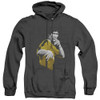 Image for Bruce Lee Heather Hoodie - Suit of Death