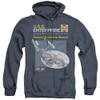 Image for Star Trek Heather Hoodie - Haynes Enterprise Owners Manual