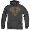 Image for Superman Heather Hoodie - Aztec Shield