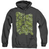 Image for Superman Heather Hoodie - Metallo Mayhem