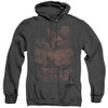 Image for Superman Heather Hoodie - Somber Power