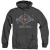 Image for Superman Heather Hoodie - Nerd Rage