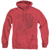 Image for Superman Heather Hoodie - Code Red