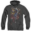 Image for Superman Heather Hoodie - Flying Determination
