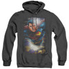Image for Superman Heather Hoodie - In The Sky