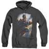 Image for Superman Heather Hoodie - Ck Superstar