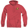 Image for Batman Heather Hoodie - Robin Logo