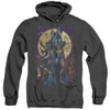 Image for Batman Heather Hoodie - Paint The Town Red