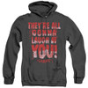 Image for Carrie Heather Hoodie - Laugh At You
