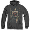 Image for Wonder Woman Movie Heather Hoodie - Armed and Dangerous