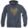 Image for Wonder Woman Movie Heather Hoodie - Sword Emblem