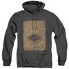 Image for Harry Potter Heather Hoodie - Marauder's Map Words