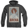 Image for Star Trek Juan Ortiz Episode Poster Heather Hoodie - Ep. 18 Arena on Black