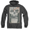 Image for Star Trek Juan Ortiz Episode Poster Heather Hoodie - Ep. 23 A Taste of Armageddon on Black