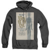 Image for Star Trek Juan Ortiz Episode Poster Heather Hoodie - Ep. 66 Wink of an Eye on Black