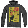 Image for Star Trek the Next Generation Juan Ortiz Episode Poster Heather Hoodie - Season 2 Ep. 5 Loud as a Whisper on Black