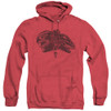 Image for Mighty Morphin Power Rangers Heather Hoodie - Red