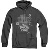 Image for The Twilight Zone Heather Hoodie - Monologue