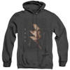 Image for Mighty Morphin Power Rangers Heather Hoodie - Zack Bolt