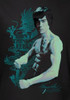 Image Closeup for Bruce Lee Womans T-Shirt - Feel!
