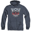 Image for Transformers Heather Hoodie - Autobrush Airbrush Logo