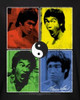 Image Closeup for Bruce Lee T-Shirt - Color Block