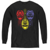 Image for Power Rangers Youth Long Sleeve T-Shirt - Beast Morphers Red Yellow Blue