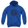 Image for Mighty Morphin Power Rangers Youth Hoodie - Beast Morphers Blue Ranger Icon