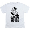 Image for Monopoly Youth T-Shirt - Money Moves