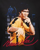 Image Closeup for Bruce Lee Womans T-Shirt - Yellow Jumpsuit