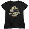 Image for Abbott & Costello Womans T-Shirt - Horsing Around