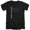 Image for AC/DC V Neck T-Shirt - Back in the Day Kanji