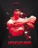 Image Closeup for Bruce Lee Womans T-Shirt - The Shattering Fist