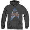 Image for Star Trek Cats Heather Hoodie - Five Year Nap