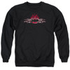 Image for Batman Crewneck - Steel Flames Logo