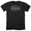 Image for Batman Heather T-Shirt - Hot Rod Shield