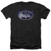 Image for Batman Heather T-Shirt - Cracked Shield