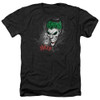 Image for Batman Heather T-Shirt - Joker Sprays the City