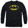 Image for Batman Long Sleeve T-Shirt - Bats in Logo