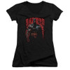 Image for Batman Girls V Neck T-Shirt - Red Knight