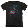 Image for Batman Heather T-Shirt - Black and White