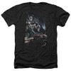 Image for Batman Heather T-Shirt - Perched