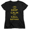 Image for Batman Womans T-Shirt - Call Batman