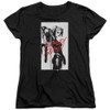 Image for Batman Womans T-Shirt - Inked Harley Monotone