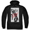 Image for Batman Hoodie - Inked Harley Monotone